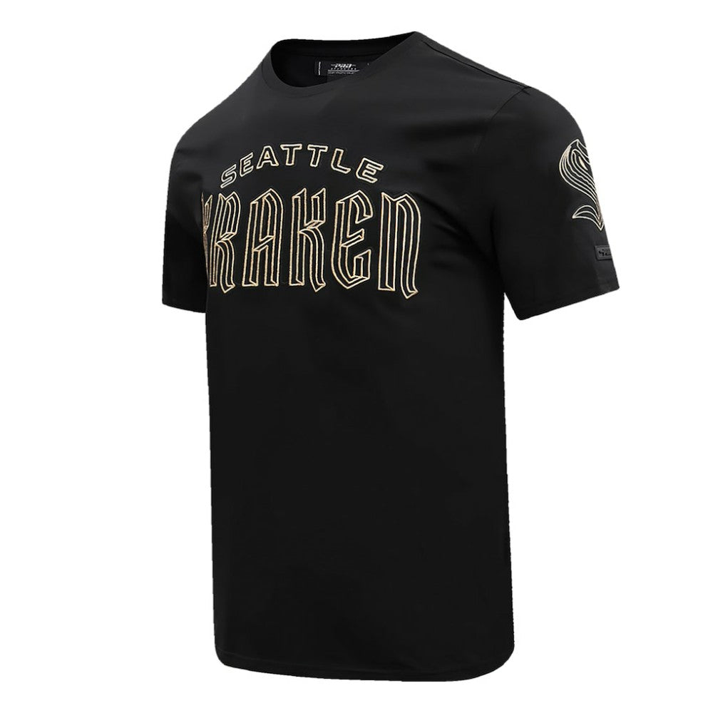 Seattle Kraken Pro Standard Wordmark T-Shirt Black