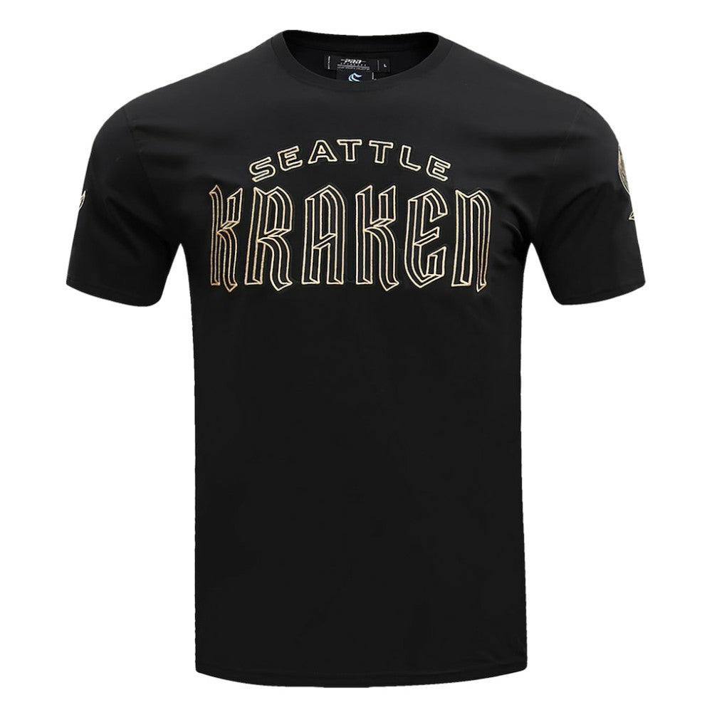 Seattle Kraken Pro Standard Wordmark T-Shirt Black