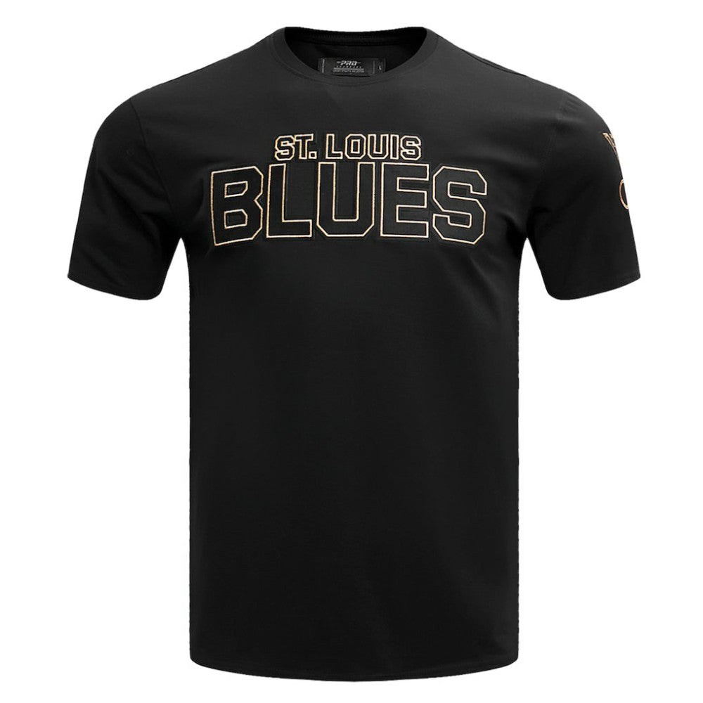 St. Louis Blues Pro Standard Wordmark T-Shirt Black