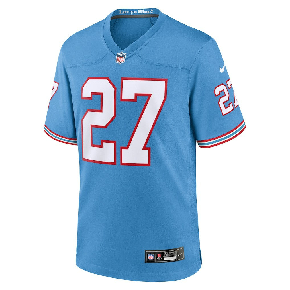 Eddie George Tennessee Titans Retired Player Alternate Game Jersey - Light Blue