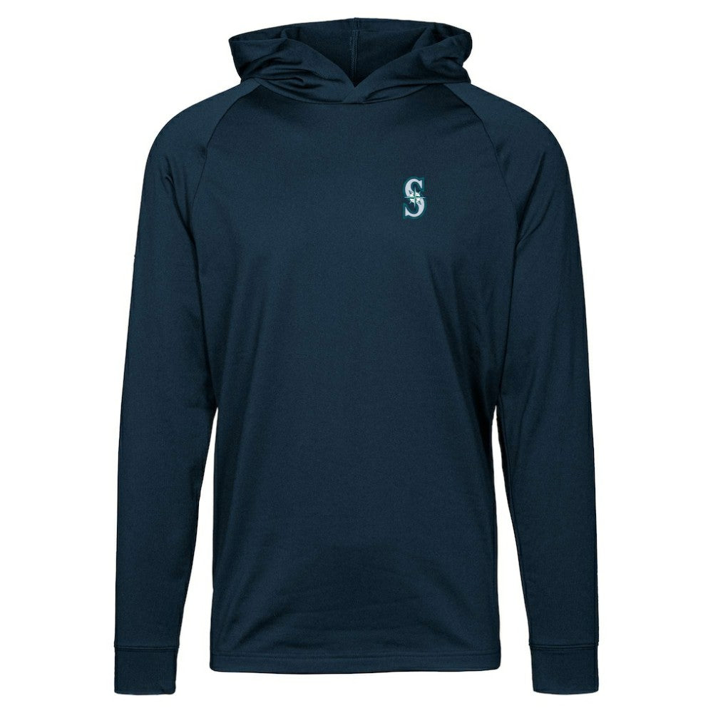 Seattle Mariners Levelwear Dimension Insignia 2.0 Pullover Hoodie Navy