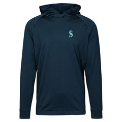 Seattle Mariners Levelwear Dimension Insignia 2.0 Pullover Hoodie Navy