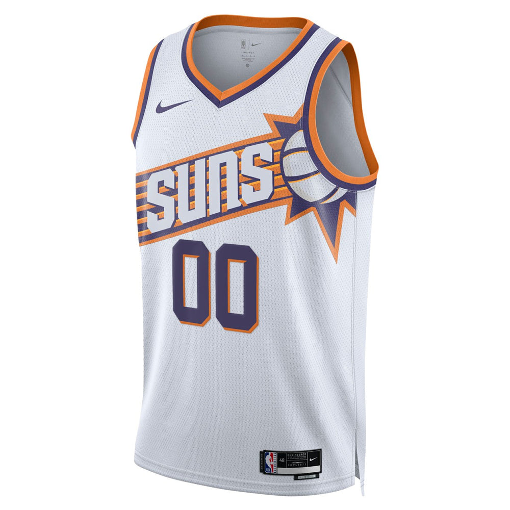 Phoenix Suns Unisex Swingman Custom Jersey - White - Association Edition