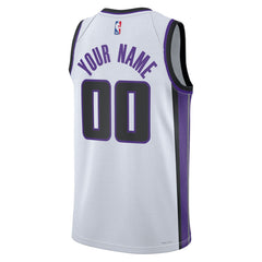 Sacramento Kings Unisex Swingman Custom Jersey - Association Edition - White