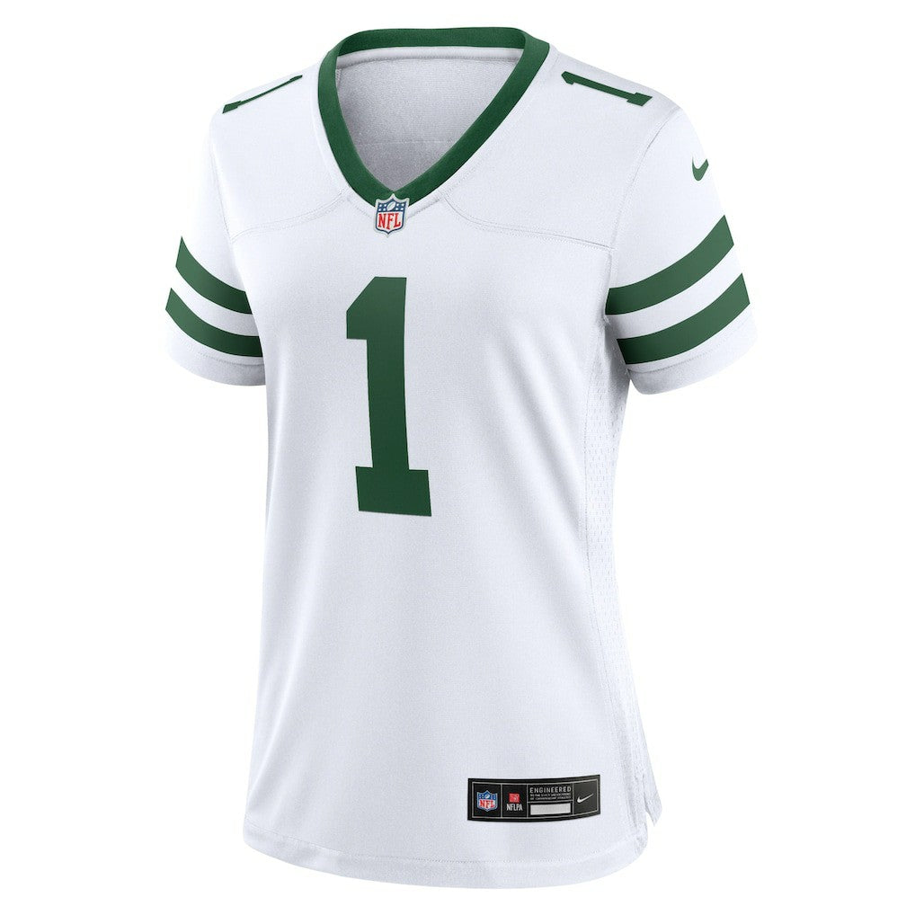 Ahmad Sauce Gardner New York Jets Women's Game Player Jersey - Legacy White