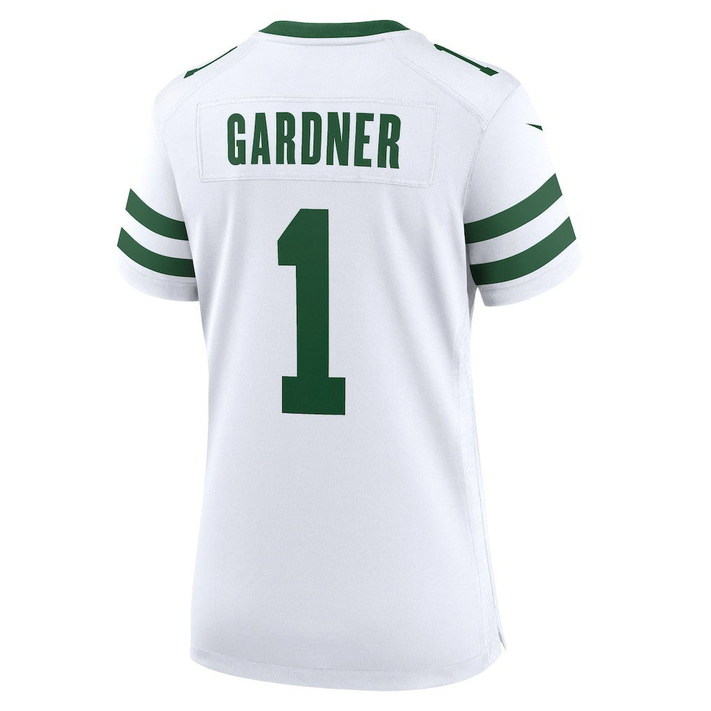 Ahmad Sauce Gardner New York Jets Women's Game Player Jersey - Legacy White