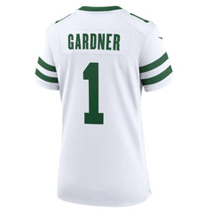 Ahmad Sauce Gardner New York Jets Women's Game Player Jersey - Legacy White