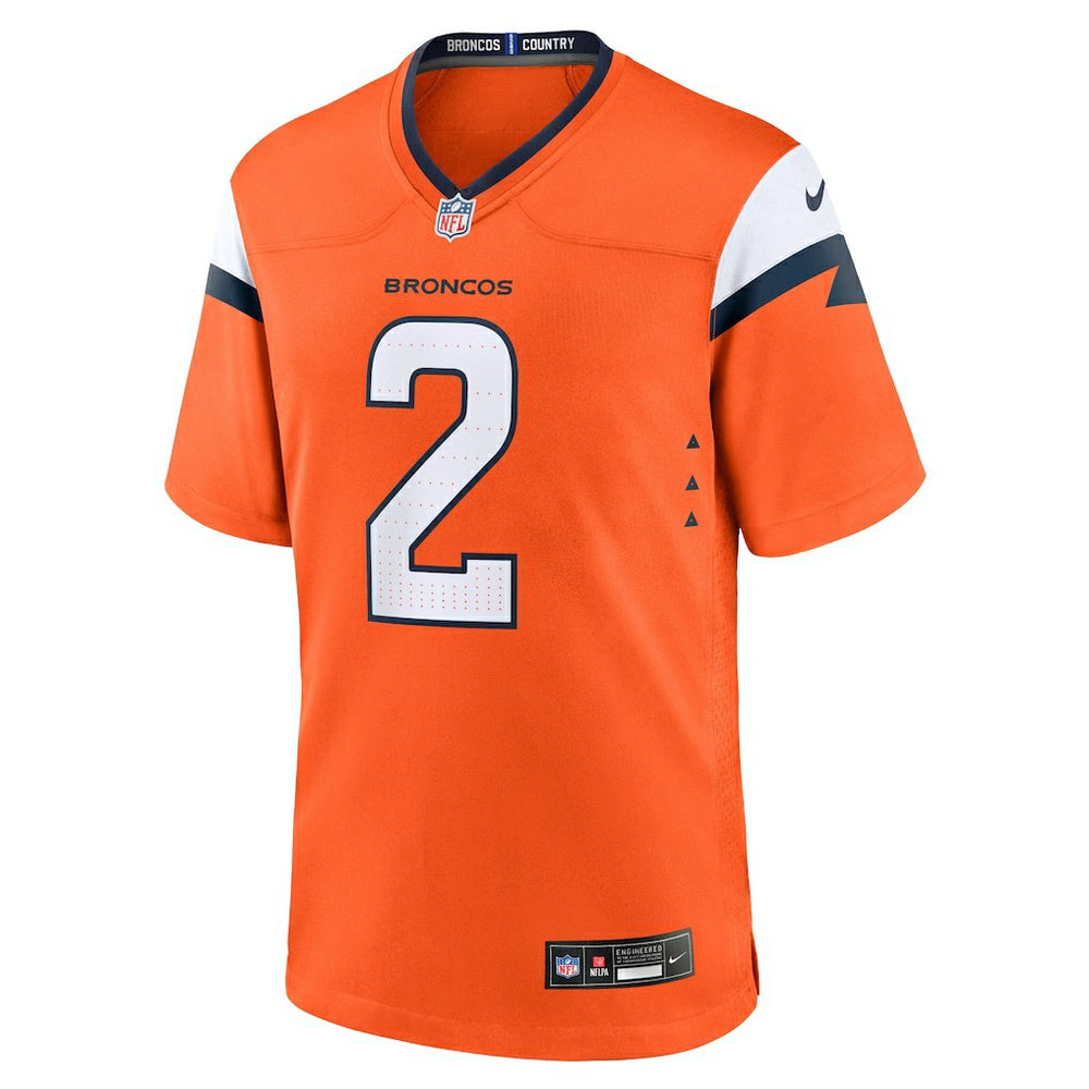 Patrick Surtain II Denver Broncos Mile High Collection Game Jersey - Orange