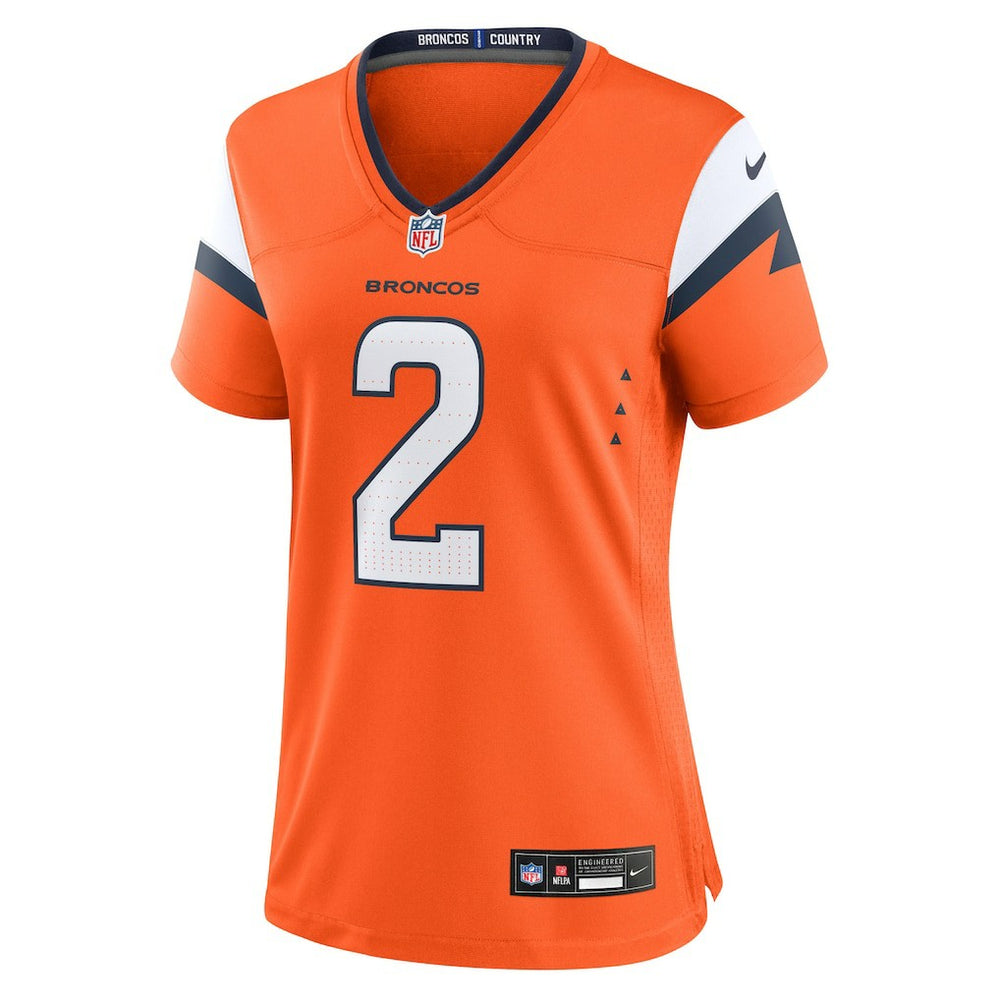 Patrick Surtain II Denver Broncos Women's Mile High Collection Game Jersey - Orange