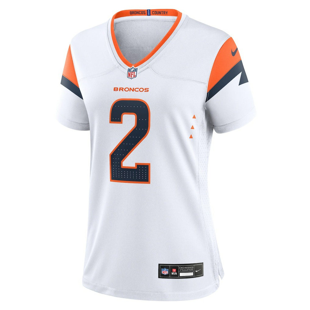 Patrick Surtain II Denver Broncos Women's Mile High Collection Game Jersey - White