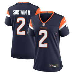 Patrick Surtain II Denver Broncos Women's Mile High Collection Alternate Game Jersey - Navy