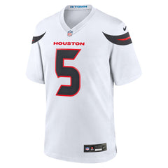 Jalen Pitre Houston Texans Game Jersey - White