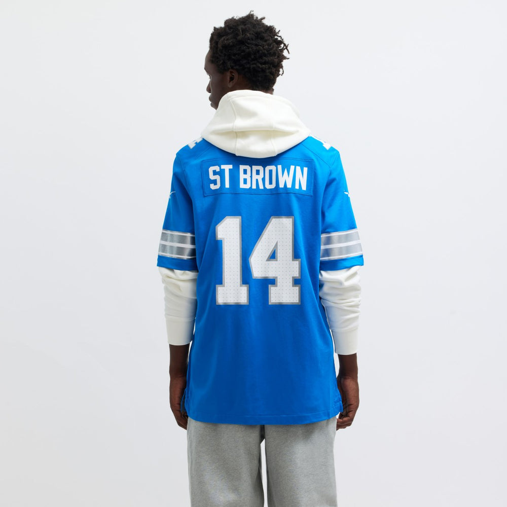 Amon-Ra St. Brown Detroit Lions Game Jersey - Blue