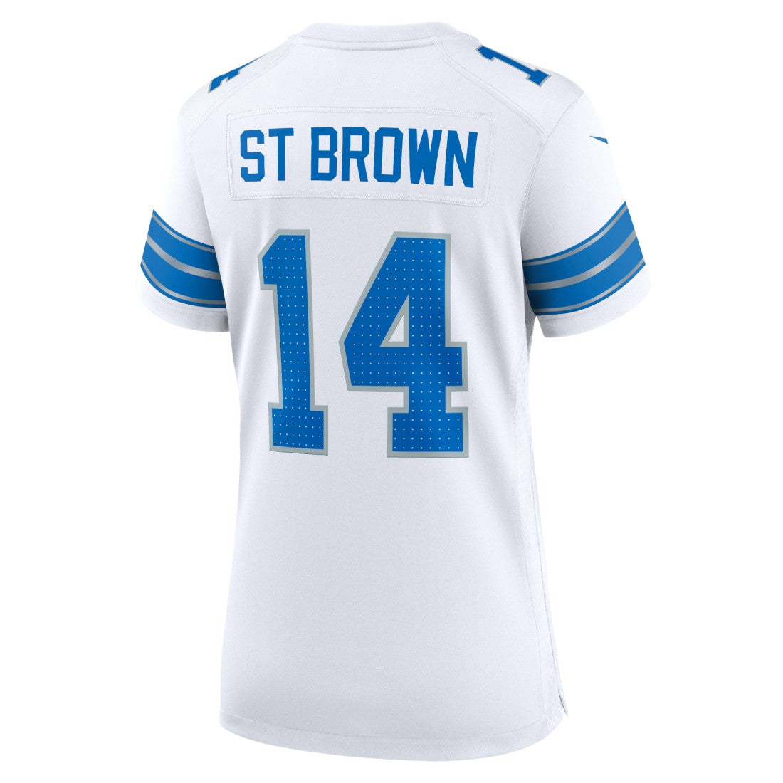 Amon-Ra St. Brown Detroit Lions Women's White Game Jersey - White
