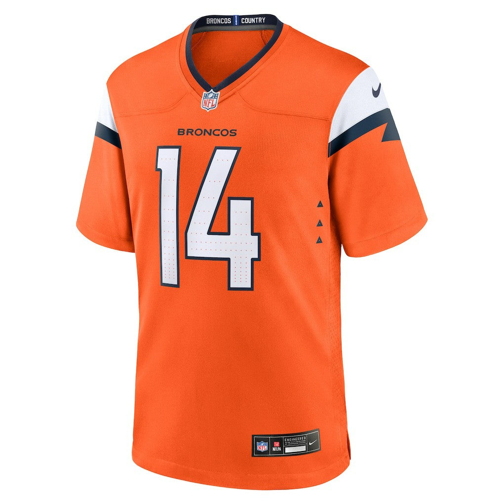 Courtland Sutton Denver Broncos Mile High Collection Game Jersey - Orange