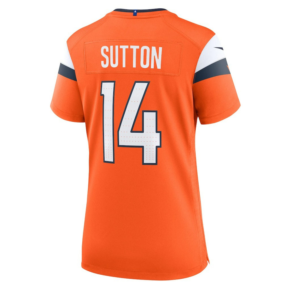 Courtland Sutton Denver Broncos Women's Mile High Collection Game Jersey - Orange