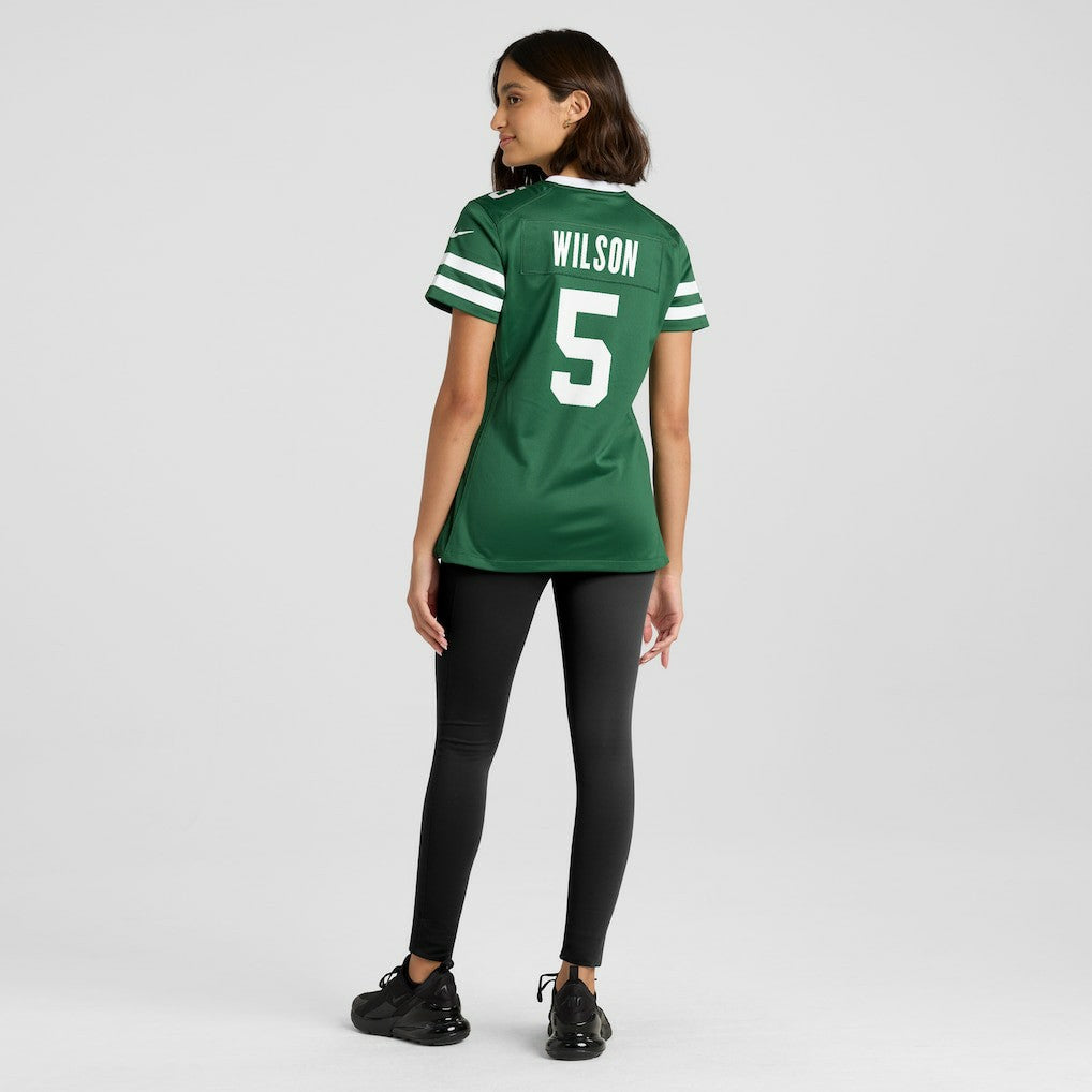 Garrett Wilson New York Jets Women's Game Jersey - Legacy Green
