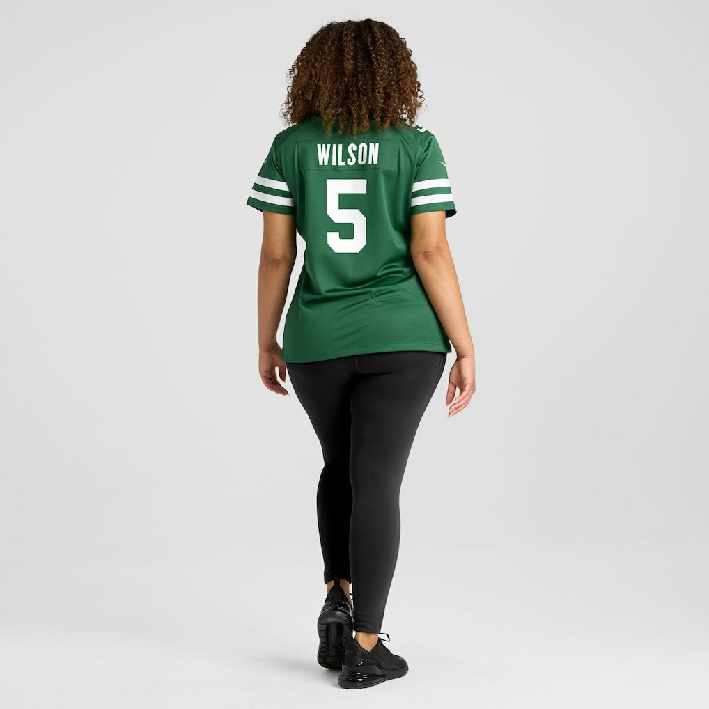 Garrett Wilson New York Jets Women's Game Jersey - Legacy Green