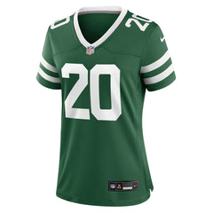 Breece Hall New York Jets Women's Game Jersey - Legacy Green