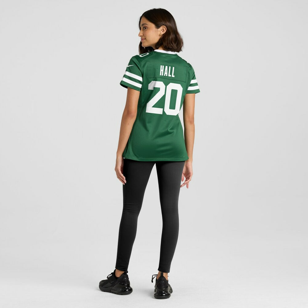 Breece Hall New York Jets Women's Game Jersey - Legacy Green
