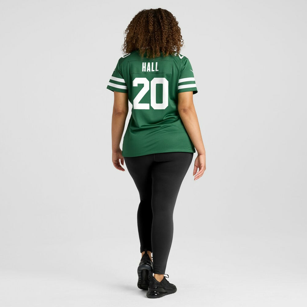 Breece Hall New York Jets Women's Game Jersey - Legacy Green