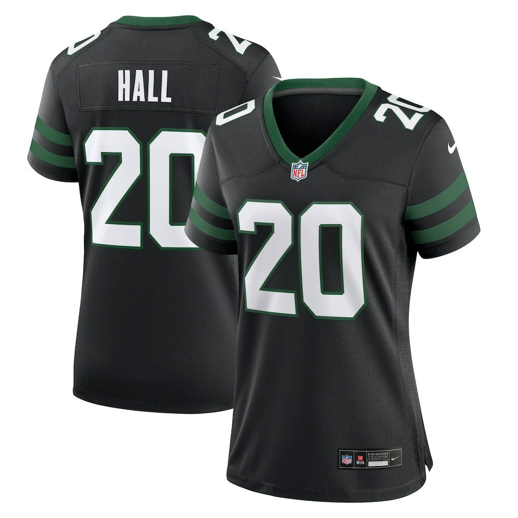 Breece Hall New York Jets Women's Alternate Game Jersey - Legacy Black