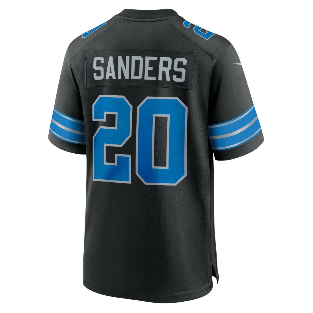 Barry Sanders Detroit Lions 2nd Alternate Retired Player Game Jersey - Black