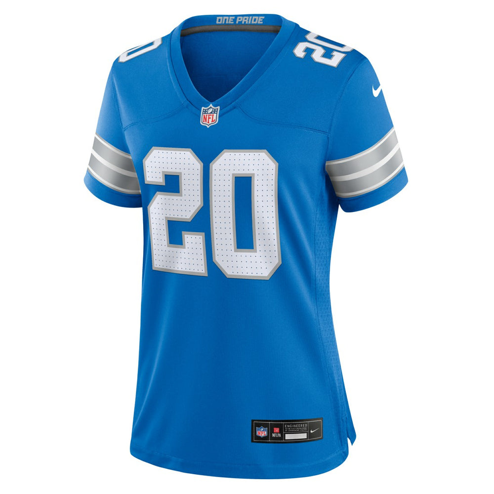 Barry Sanders Detroit Lions Women's Retired Player Game Jersey - Blue