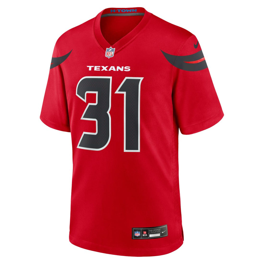 Dameon Pierce Houston Texans Alternate Game Jersey - Red