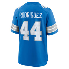 Malcolm Rodriguez Detroit Lions Game Jersey - Blue