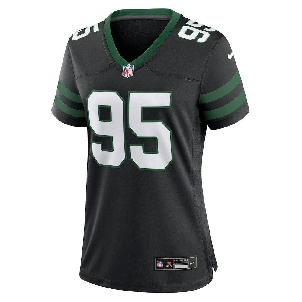Quinnen Williams New York Jets Women's Alternate Game Jersey - Legacy Black