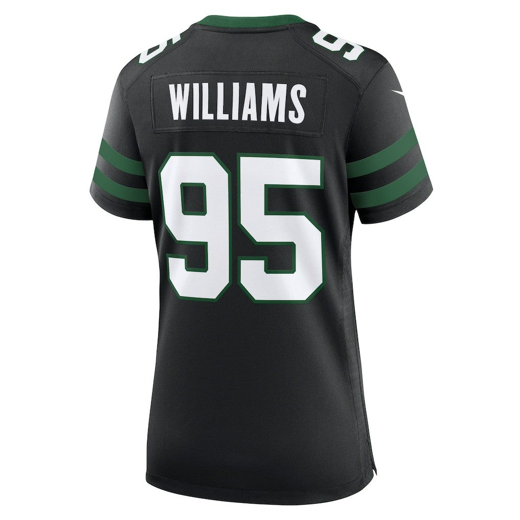 Quinnen Williams New York Jets Women's Alternate Game Jersey - Legacy Black
