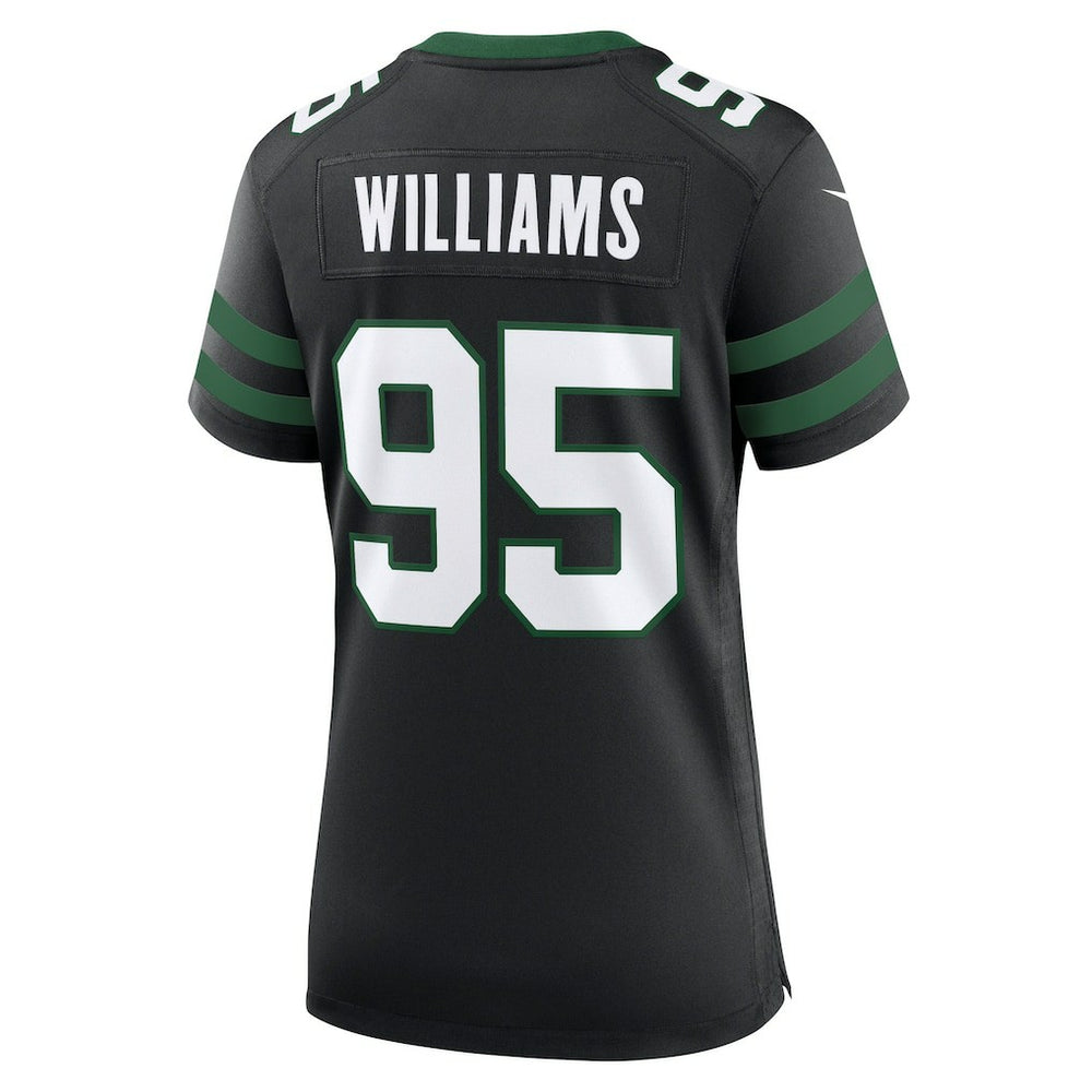 Quinnen Williams New York Jets Women's Alternate Game Jersey - Legacy Black