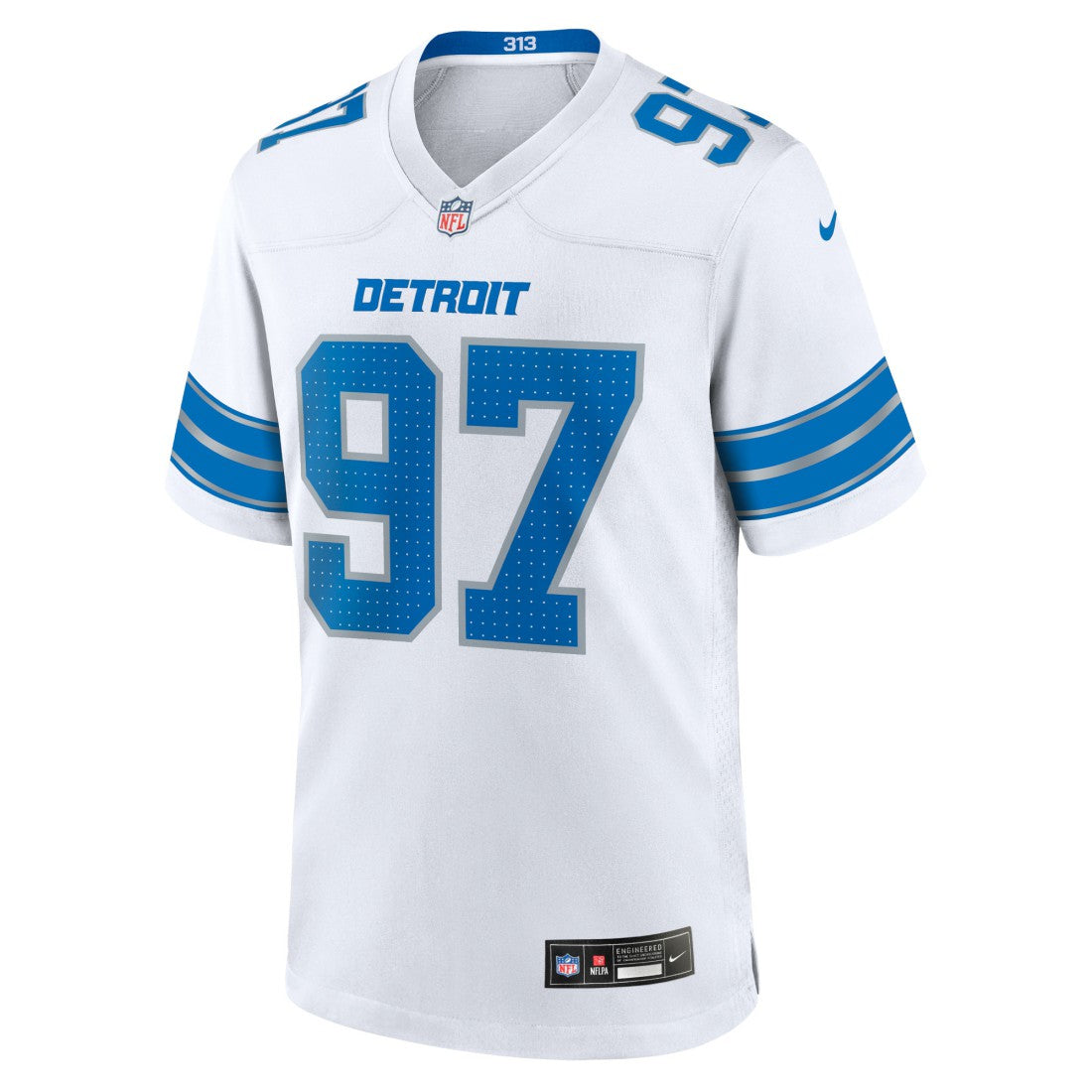 Aidan Hutchinson Detroit Lions Game Jersey - White