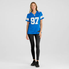 Aidan Hutchinson Detroit Lions Women's Game Jersey - Blue