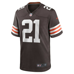 Denzel Ward Cleveland Browns Game Jersey - Brown