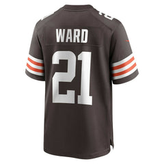 Denzel Ward Cleveland Browns Game Jersey - Brown