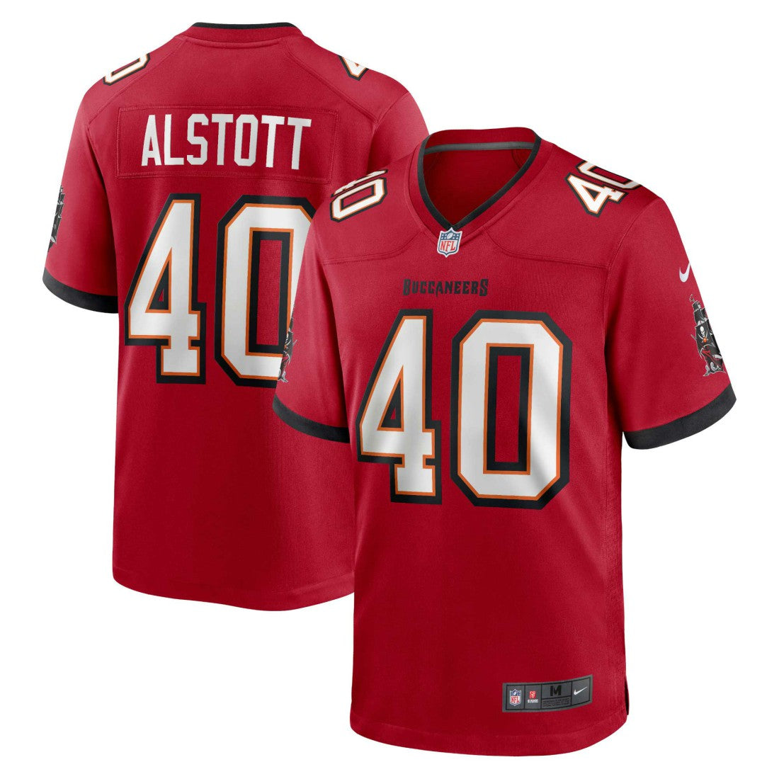 Mike Alstott Tampa Bay Buccaneers Retired Player Game Jersey - Red