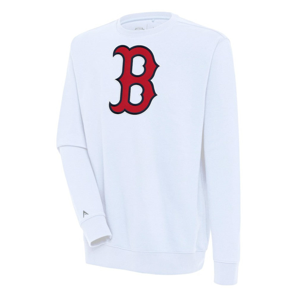 Boston Red Sox Antigua Victory Pullover Sweatshirt White