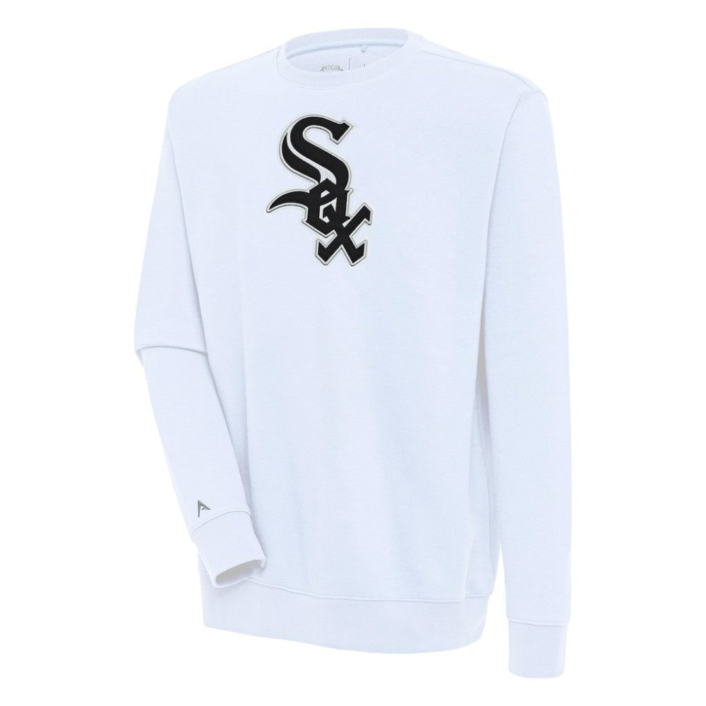 Chicago White Sox Antigua Victory Pullover Sweatshirt White