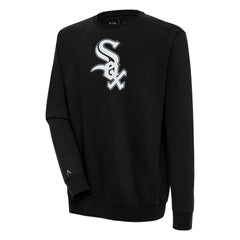 Chicago White Sox Antigua Victory Pullover Sweatshirt Black