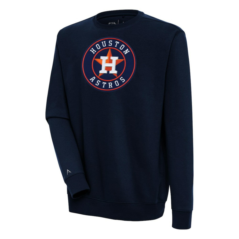 Houston Astros Antigua Victory Pullover Sweatshirt Navy