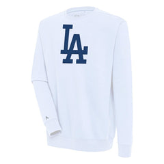 Los Angeles Dodgers Antigua Victory Pullover Sweatshirt White