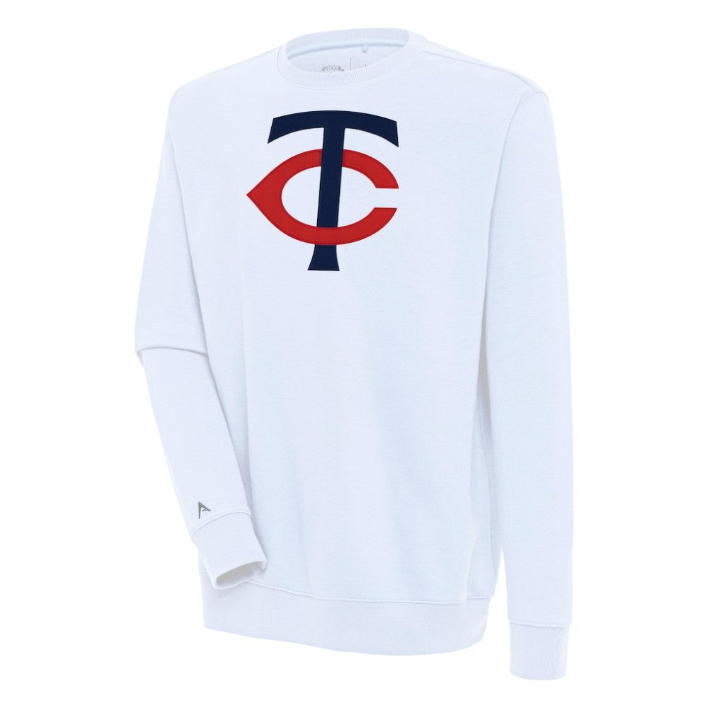 Minnesota Twins Antigua Victory Pullover Sweatshirt White