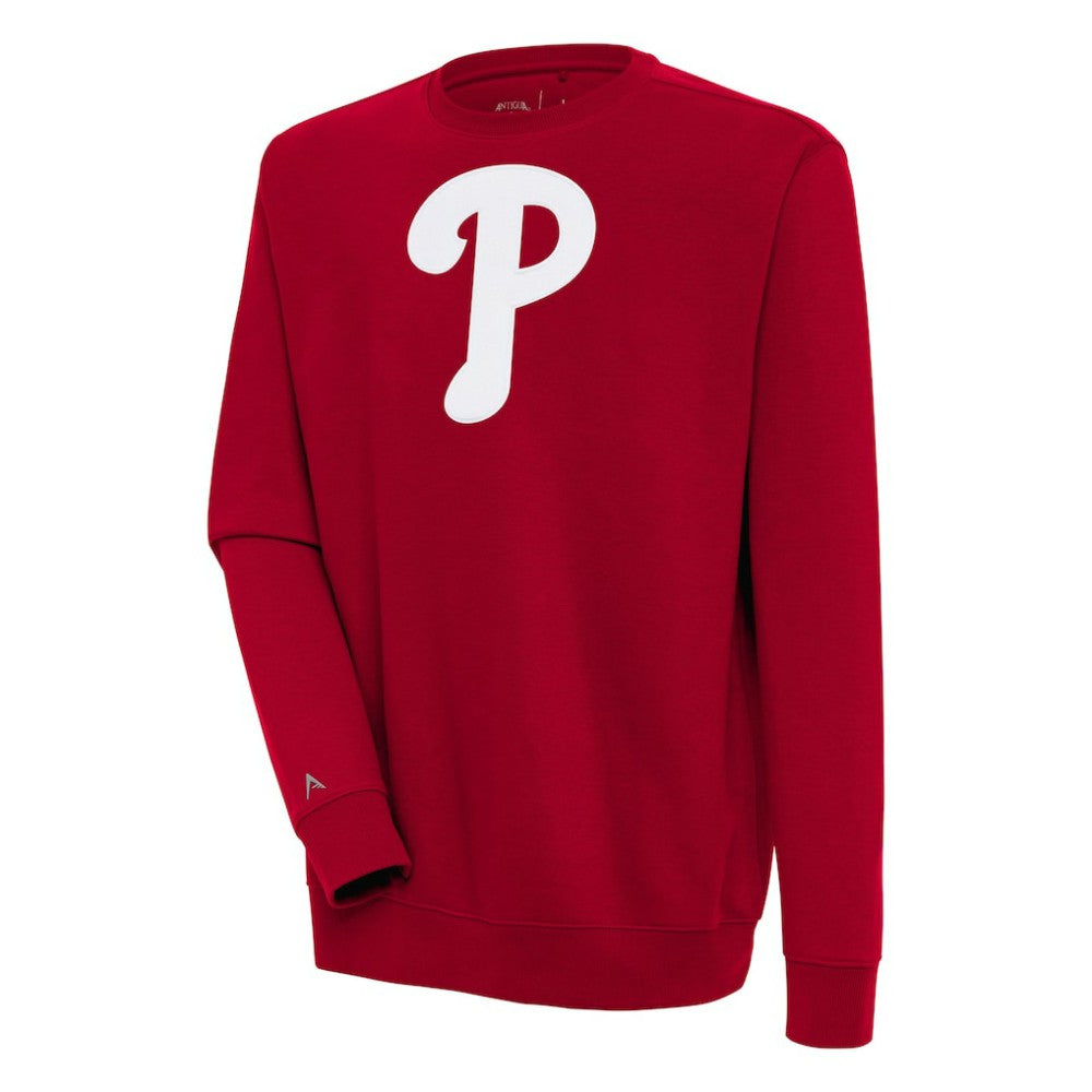 Philadelphia Phillies Antigua Victory Pullover Sweatshirt Red