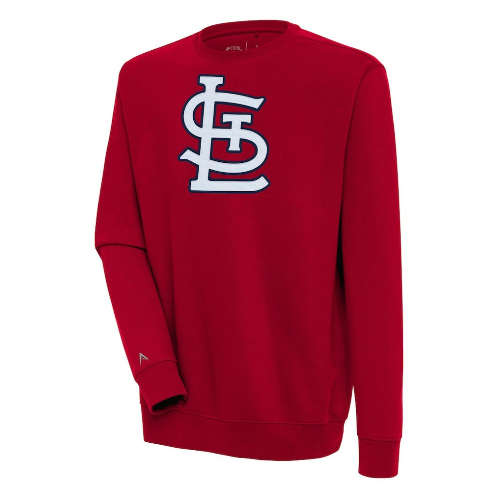 St. Louis Cardinals Antigua Victory Pullover Sweatshirt Red