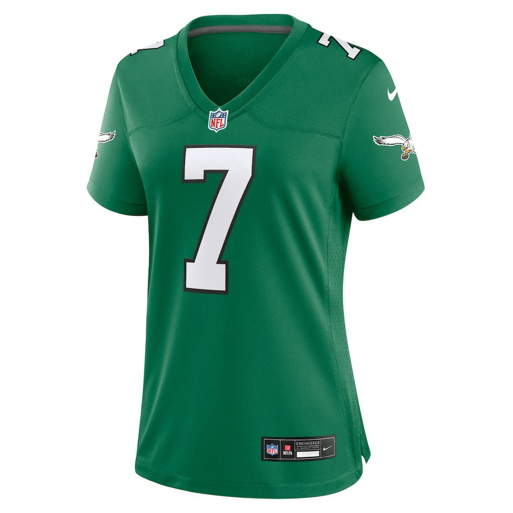 Ron Jaworski Philadelphia Eagles Women's Alternate Game Jersey - Kelly Green