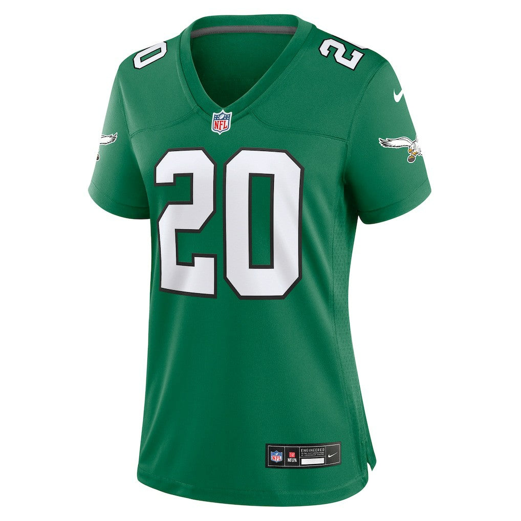 Brian Dawkins Philadelphia Eagles Women's Alternate Game Jersey - Kelly Green
