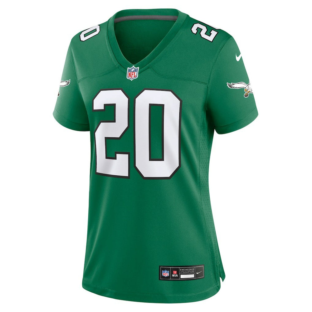 Brian Dawkins Philadelphia Eagles Women's Alternate Game Jersey - Kelly Green
