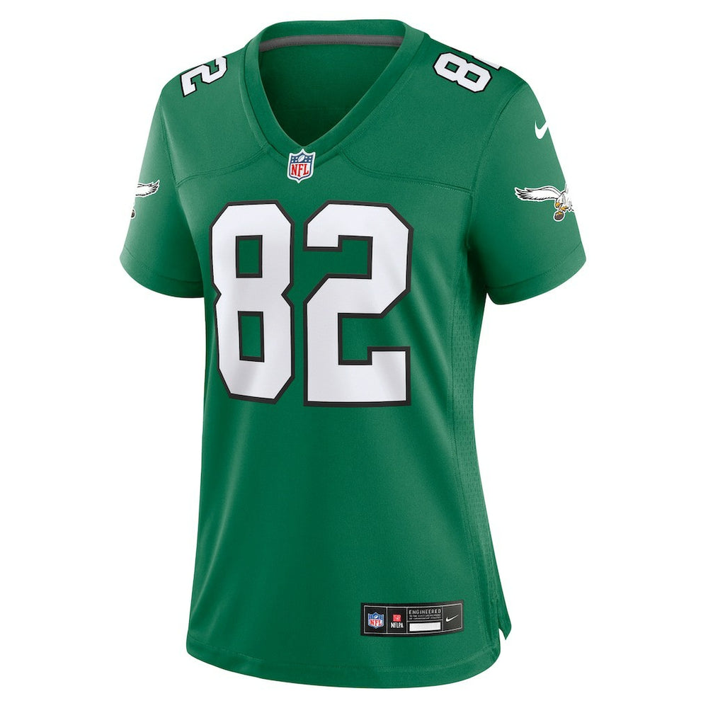 Mike Quick Philadelphia Eagles Women's Alternate Game Jersey - Kelly Green